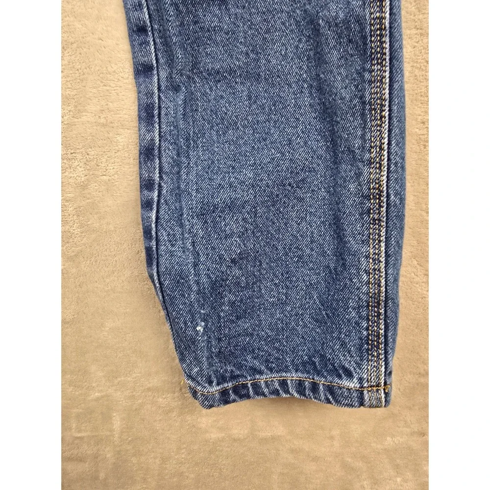 Berkley Jensen Carpenter Jeans Mens 32x32 Fit 31x31 Blue Denim Workwear Utility